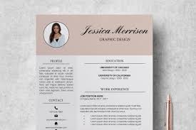 photo resume template / cv template