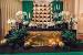 Emerald Green And Gold Bridesmaid Dresses