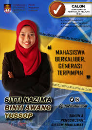 Bagi pensyarah dan kakitangan, sila gunakan no. Smf Fpm Uitmpp On Twitter Assalamualaikum Wbt Salam Kita Uitm Saya Sitti Nazima Binti Awang Yussop Pelajar Program Sarjana Muda Sains Maklumat Kepujian Pengurusan Sistem Maklumat Im245 Selaku Calon