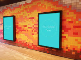 Creative financial planning ads creative food banner design poster creative flyers free templates creative facebook ads london subway advertising display mockup mockupworld poster. Collection Of Subway Billboard Mockups Mockup World