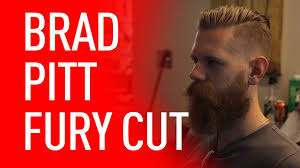 Brad pitt's haircut for the war blockbuster fury seemed like the perfect fit for someone playing a fearless wwii gi. Brad Pitt Fury Men S Haircut Eric Bandholz Youtube