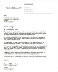 Cover Letter For Grant Application Sample Sample Cover Letter