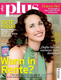 plus Magazin Andie Macdowell (Vorschau)