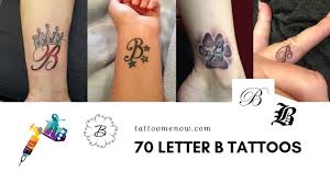 Buy voorkoms name b letter two design body temporary tattoo for rs. 70 Letter B Tattoo Designs Ideas And Templates Youtube
