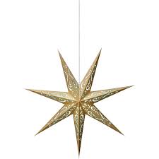Markslöjd Weihnachtsstern Elin Zum Hängen ø 75 Cm Blau Gold