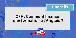 Check spelling or type a new query. Formation D Anglais Eligible Au Cpf Comment La Financer