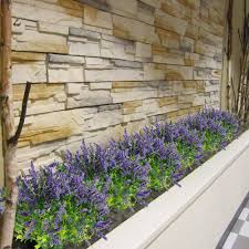 Plantas de interior plantas para muros verdes plantas colgantes. Flores Huaesin 4pcs Flores Artificiales Lavanda Simulacion Arbusto Artificial Flores De Plastico Plantas Verdes Con Flores Purpuras Rama Falsa Decoracion Del Exteriores E Interiores Hogar Boda Fiesta Hogar Y Cocina Brandknewmag Com