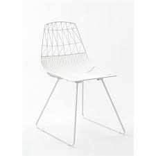 Marquee White Steel Baha Chair Bunnings Warehouse Chair White Metal Chairs Steel Chair