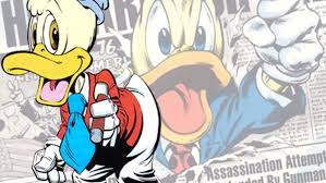 Although howard has attempted to live as normal a life as possible, considering that he is a talking duck on a world of human beings, he has continually run afoul (so to speak) of various unusual menaces, most notably the members of the band of the bland and his archnemesis doctor bong. How Howard The Duck Crashed Guardians Of The Galaxy S Opening Weekend Vox