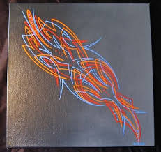 Matt has published a sketchbook, tattooable pinstriping designs, as a reference for professionals in the tattoo industry that is also used by many pinstripers as a design resource. Art Pinstriping Hot Rod Tattoo Shop Rockabilly Classic Panel Garage Wall Rat V8 424281710