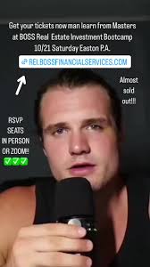 Link in BIO 🚀 reserve your seat ✅ https://rei.bossfinancialservices.com/