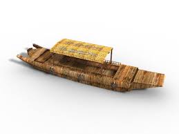 3d Model Of Asian 3d Model Chinese Boat 3d Model Model