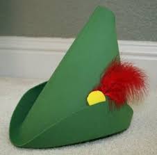 Robin Hood Hat From Foam For Kid Zone Robin Hood Hat Paper Hat Hood Hat Pattern
