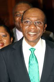 Godwin Emefiele after he was confirmed today as CBN Governor