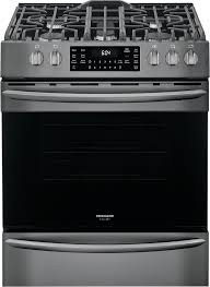 Converting natural gas to propane or propane to natural gas is the same processes by installing new orifices. Frigidaire Fggh3047vd 30 Inch Front Control Gas Range With 5 Burners 5 6 Cu Ft Capacity True Convection Oven Continuous Grates Self Clean With Steam Option Storage Drawer Air Fry Temperature Probe Sabbath