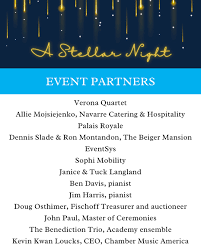 A Stellar Night was had by all last Saturday at the Palais Royale! We  enjoyed a delightful evening filled with fantastic music, great food and  company, incredible generosity, and a celebration of