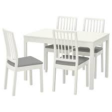 Ekedalen Ekedalen Tisch Und 4 Stuhle Weiss Orrsta Hellgrau Ikea Deutschland Dining Room Sets Dining Table Ikea