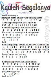 We did not find results for: Not Angka Kaulah Segalanya Kumpulan Not Lagu