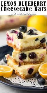 Lemon Blueberry Cheesecake Bars In 2020 Blueberry Cheesecake Bars Lemon Blueberry Cheesecake Blueberry Cheesecake Recipe