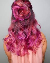 Whether your colorist plays up the violet undertones of the shade or tilts it toward a warm red, there's a way to make the color work with your style. 20 Unboring Styles With Magenta Hair Color