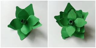 Learn how to make a little origami cactus! Paper Origami Make A Succulent Plant Craftbits Com