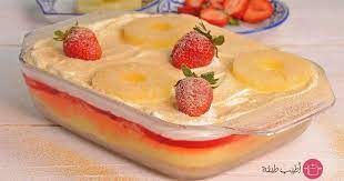 حلى طبقات الجلي بالبسكويت recipe food platters food yummy food