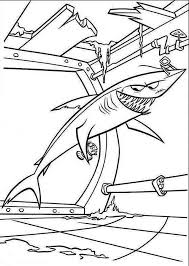 Signup to get the inside scoop from our monthly newsletters. A Bad Shark Catching Nemo Coloring Page Kids Play Color