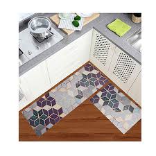Amazon Com Cloudart Anti Fatigue Kitchen Floor Mat Comfort Heavy Duty Standing Mats Waterproof Pvc Non Slip Washable For Kitchen Mats Floor Floor Mats Indoor