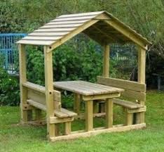 Picnic Table And Arbor Piknik Masasi Bahce Tasarim Fikirleri Cardak