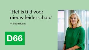 Transactions of the charles s.peirce society: D66 Sigrid Kaag Het Is Tijd Voor Nieuw Leiderschap