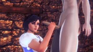 Belle fa una sega e un pompino: la parodia della bella e della bestia