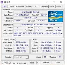 For a fact that the all e5 16xx v1 and v2s have unlocked multipliers. Solved Z620 Xeon E5 2550 V2 Doesn T Get 3ghz Turbo Hp Support Community 7278044