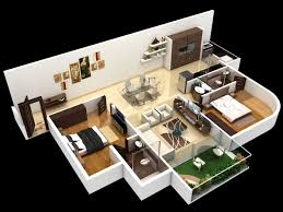 Floor Plans 2bhk House Plan Modern Small House Design Sims House Design