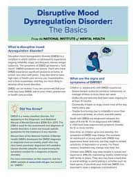 27.10.2021 · parenting a child with borderline personality disorder (bpd) requires patience and a unique skillset. Nimh Disruptive Mood Dysregulation Disorder The Basics