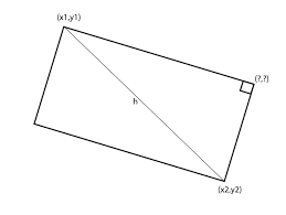 My theorem is that in such. Find Point Of Right Triangle By Hypotenuse And Another Point Mathematics Stack Exchange