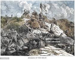 Old Engraved Illustration Of The Battle Of The Great Redan A Major Battle  During The Crimean War Fought Between British Forces Against Russia On 18  June And 8 September 1855 As A