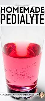 Making Homemade Pedialyte Is So Easy Moderate Dehydration In Both Kids And Adults Means You Homemade Pedialyte Chocolate Recipes Homemade How To Make Homemade