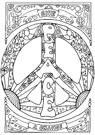 Search through 52583 colorings, dot to dots, tutorials and silhouettes. Give Peace A Chance Psychedelic Adult Coloring Pages