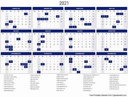 Free for personal and commercial use. Free Printable Year 2021 Calendar Type Calendar