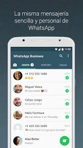 Necesito esas conversaciones muy mal . Whatsapp Business Aplicaciones En Google Play