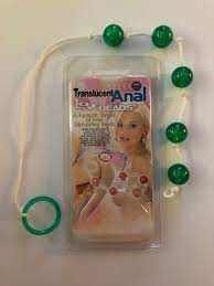Anal Beads on String 18 Stimulating Love Bead Green Translucent | eBay