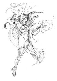 Click the download button to find out the full image of scarlet witch coloring page. Marvel Scarlet Witch Coloring Pages Novocom Top