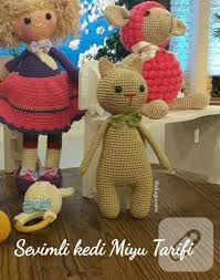 Amigurumi Orgu Oyuncak Kedi Tarifi 10marifet Org Da Tig Ile Orgu Amigurumi Oyuncak Nasil Yapilir Anlatimli Tarifler Videolar Paylasimlar Kedi Oyuncak Orgu