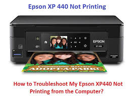 How To Troubleshoot My Epson Xp440 Not Printing From The Computer In 2020 Epson Computer Checks Design Printer