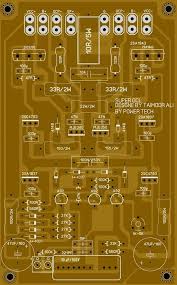 Power amplifier pcb layout usilitel elektronika radiolyubitel. Power Amplifier Circuit Diagram With Pcb Layout Pcb Circuits