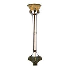 Encore Furniture Gallery Maitland Smith Iron And Brass Torchiere Floor Lamp
