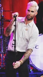 Adam levine's wife, behati pinsloo, left us scratching our own heads on monday when she shared a hilarious roller coaster candid with her hubby on instagram. Adam Levine Yes I Would Still Take Adam Levine With His Platinum Blond Hair Adam Levine Blonde Adam Levine Haircut Adam Levine