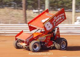 Billy Dietrich Wheeling His 8 Sprint Car At Lincoln Speedways Season Opener Sprint Car Racing Sprint Cars Toy Car