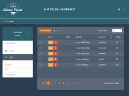 Bootstrap Mysql Admin Panel Crud In Php Php Crud Generator