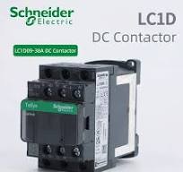 Schneider Electric LC1D Series DC Contactor for DC Motor 24V 48V 110V 220V  Compatible with BDC EDC FDC MDC Models LC1D09BDC
